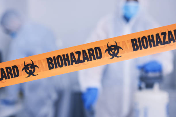 Professional Biohazard technician working in Mira Loma, CA